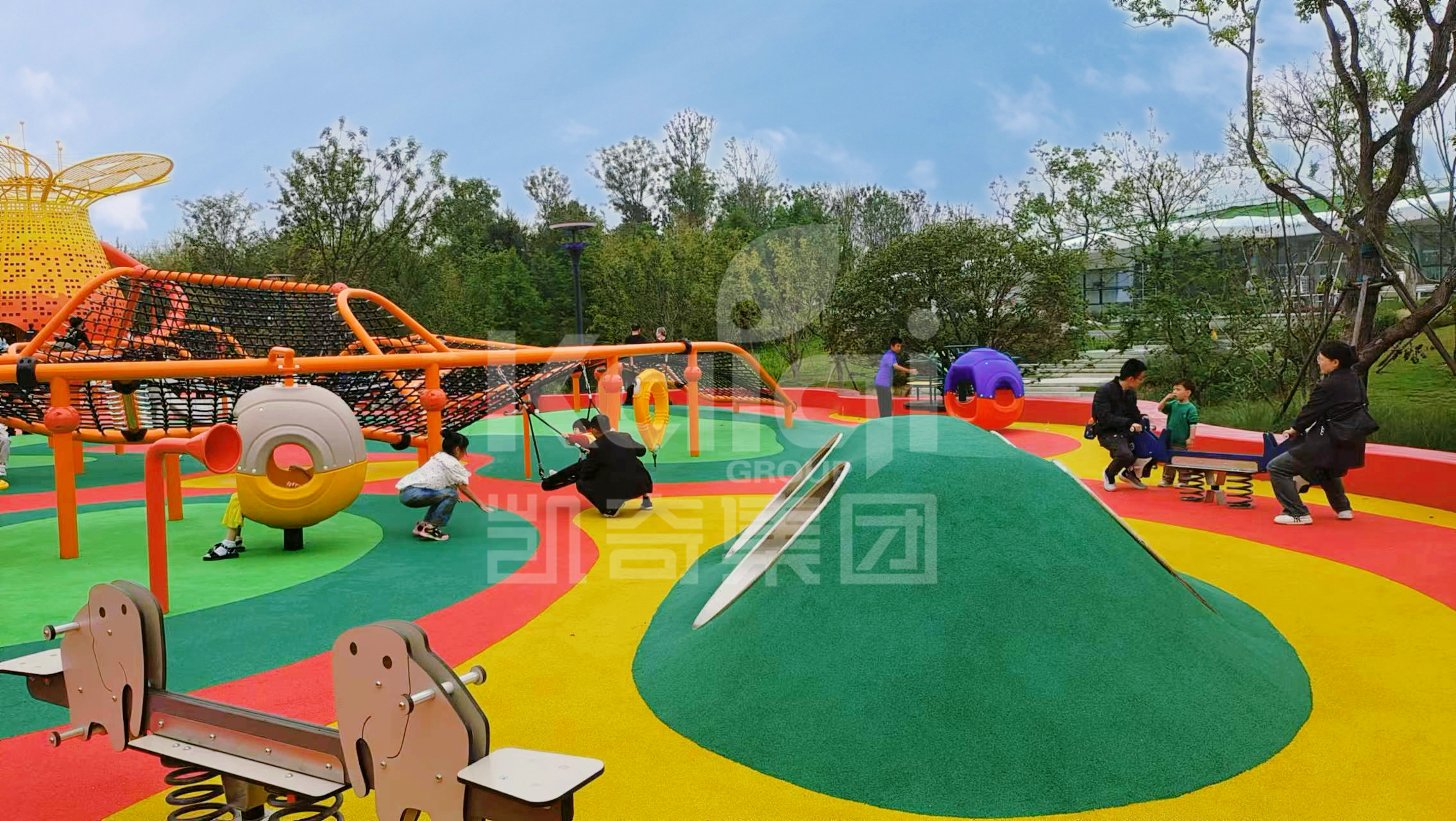 合肥錦繡湖公園 | 繁花似錦，共享燦爛童年