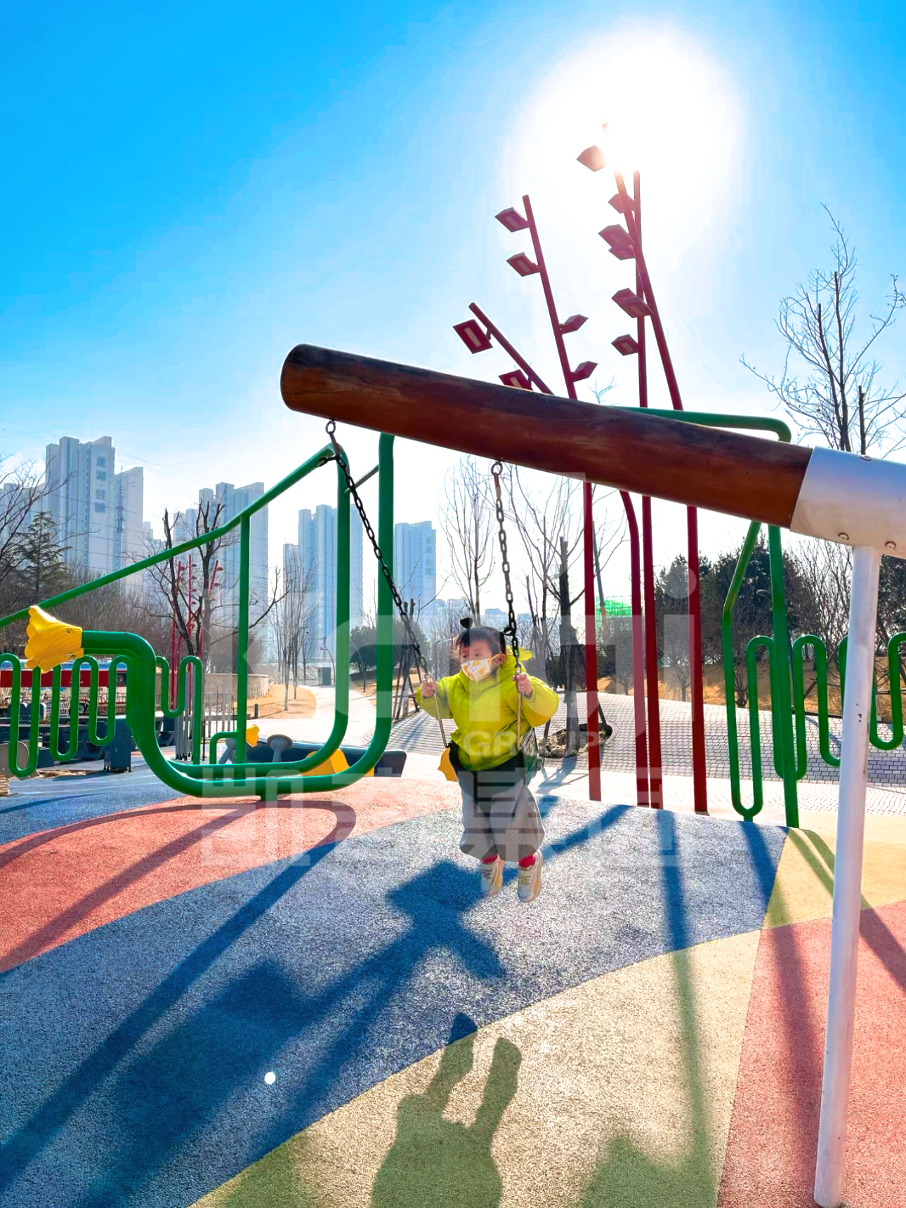 膠州三里河兒童樂園 | 置身生態(tài)綠廊，開啟游樂之旅