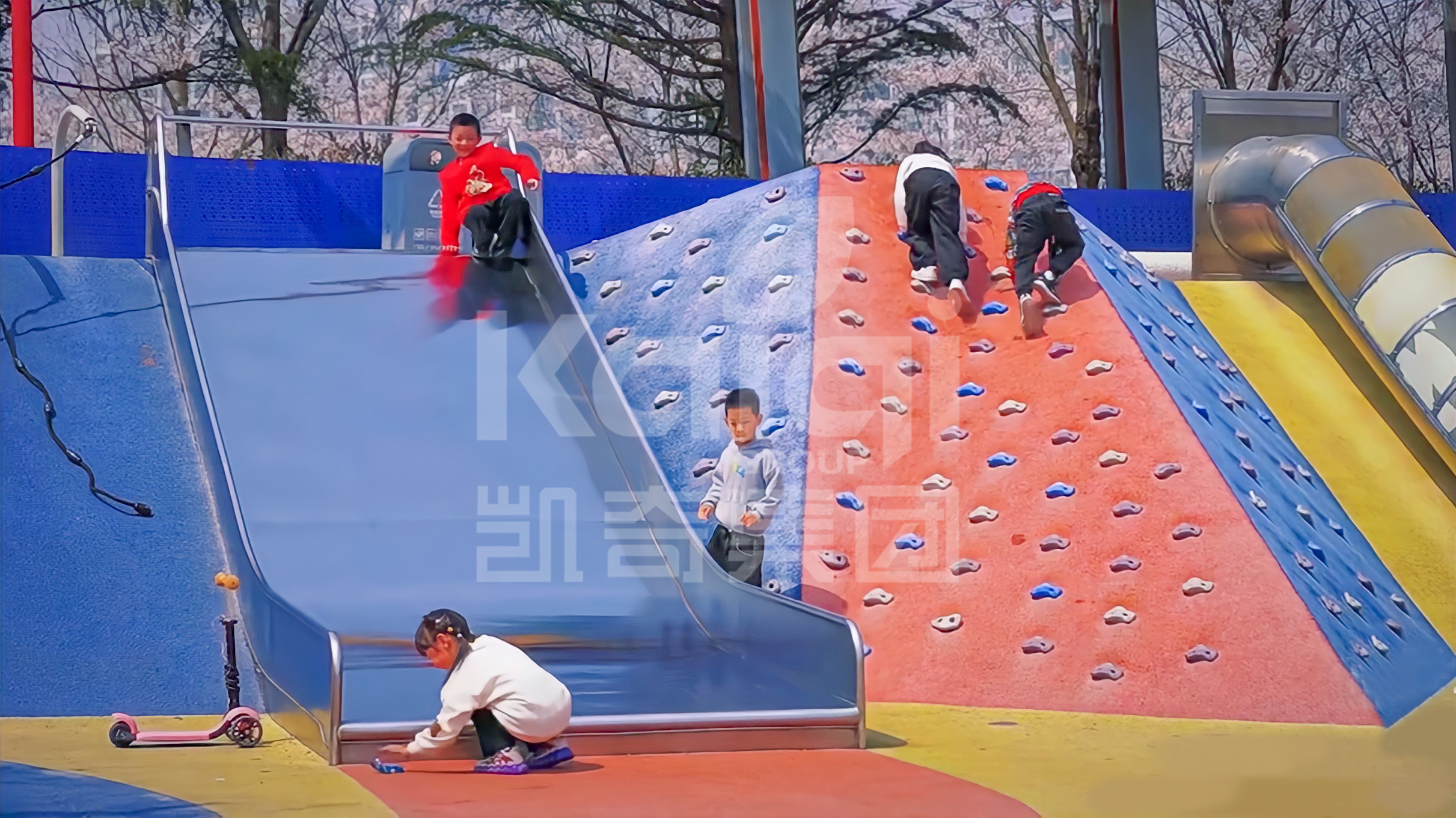 膠州三里河兒童樂園 | 置身生態(tài)綠廊，開啟游樂之旅