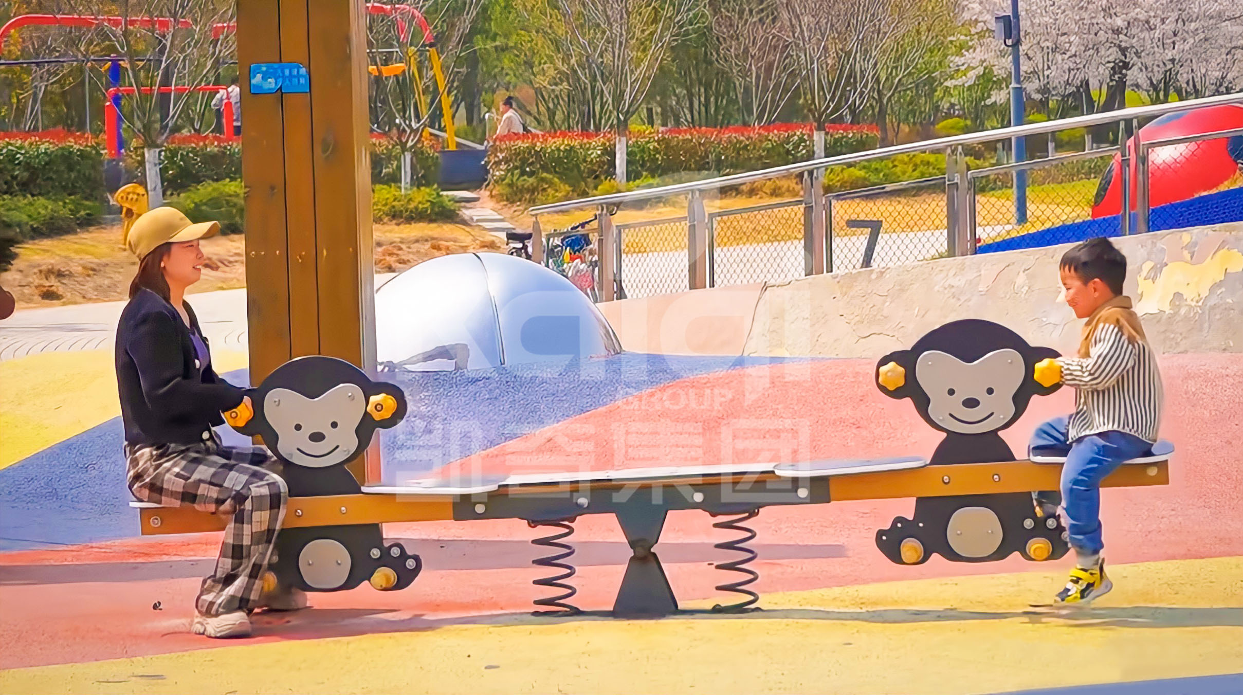 膠州三里河兒童樂園 | 置身生態(tài)綠廊，開啟游樂之旅